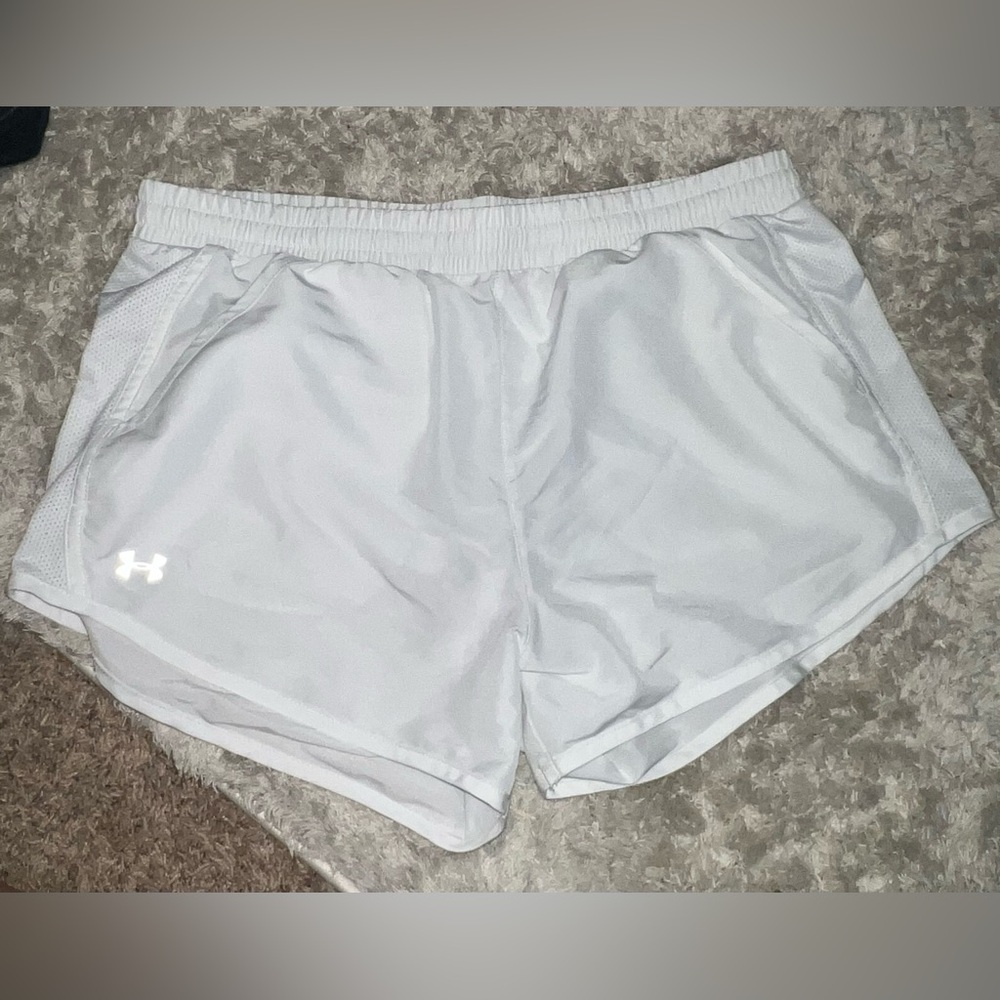 Under Armour Women's Athletic White Shorts